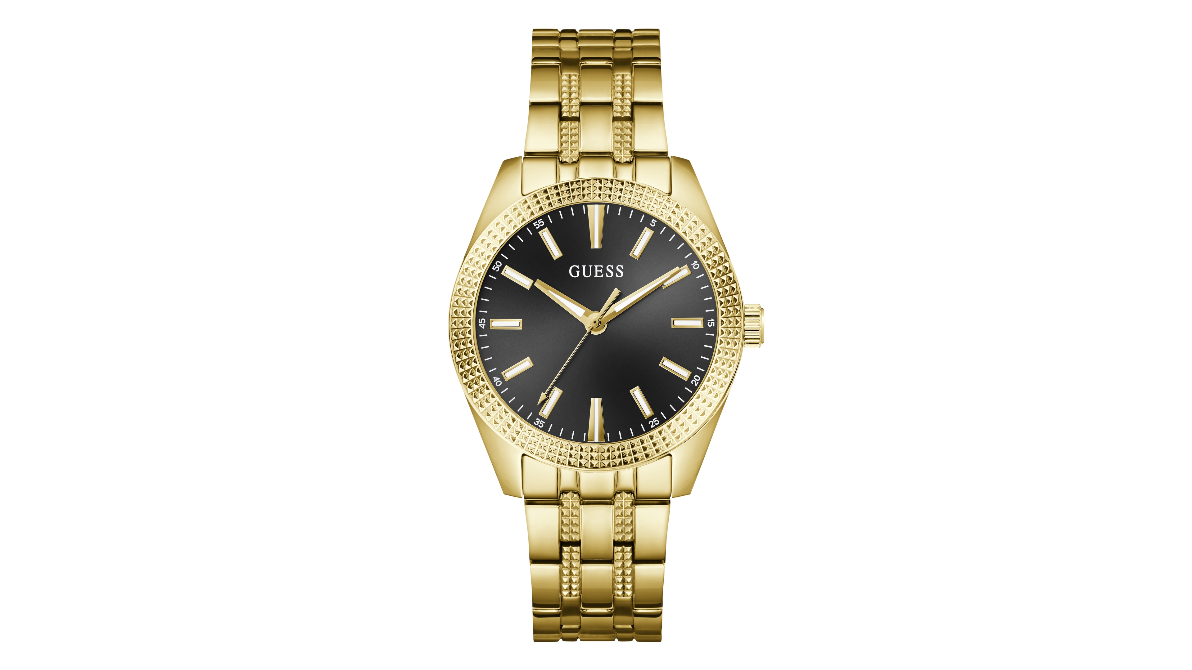 Guess Men's Quartz Gold-Tone Stainless Steel Watch 40mm