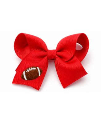 Bits and Bows Little/Big Girls Football Hair Bow