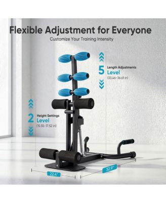 Multifunctional Adjustable Deep Squat and Push-Up Trainer