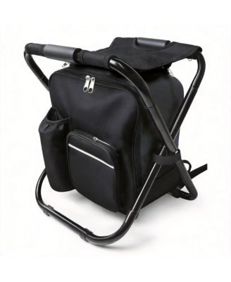 Folding Cooler Stool Camping Chair Beach Fishing Portable