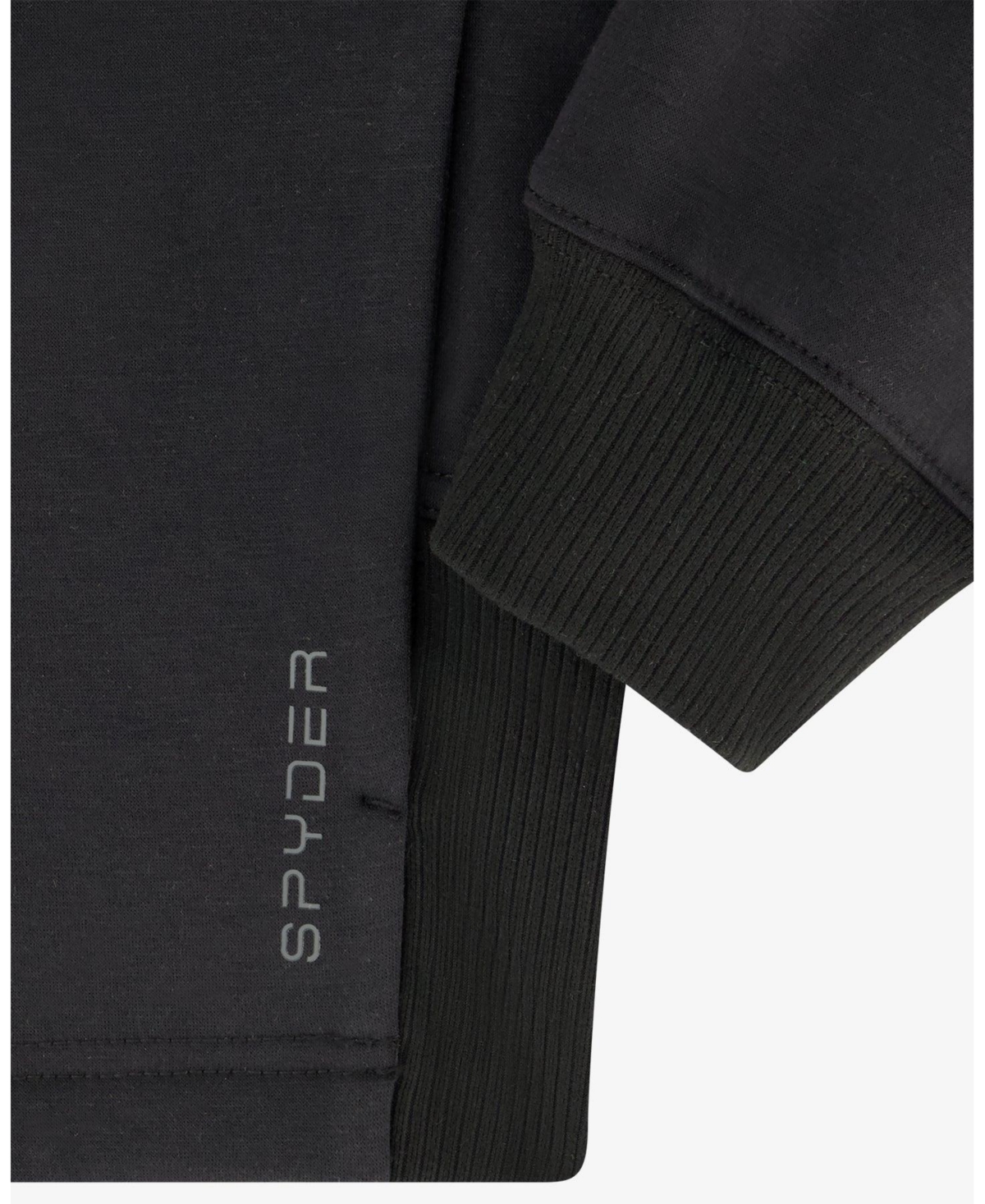 Spyder Women's Juniper Full-Zip Cropped Scuba-Knit Hoodie