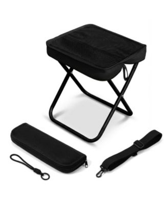 Foldable Camping Stool Portable Aluminum Seat