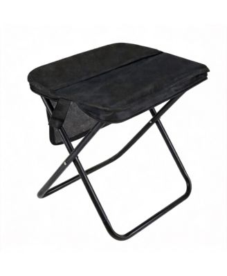 Portable Folding Chair Camp Stool Carry Bag Outdoor Camping Hiking Fishing
