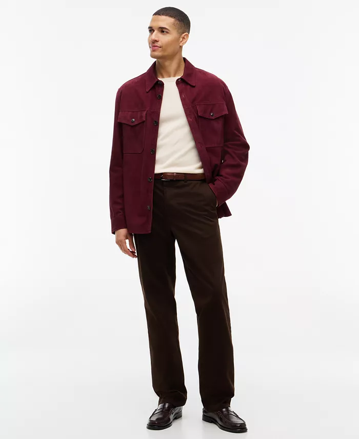 Men's Regular-Straight Fit Stretch Chino Pants - thumbnail 2