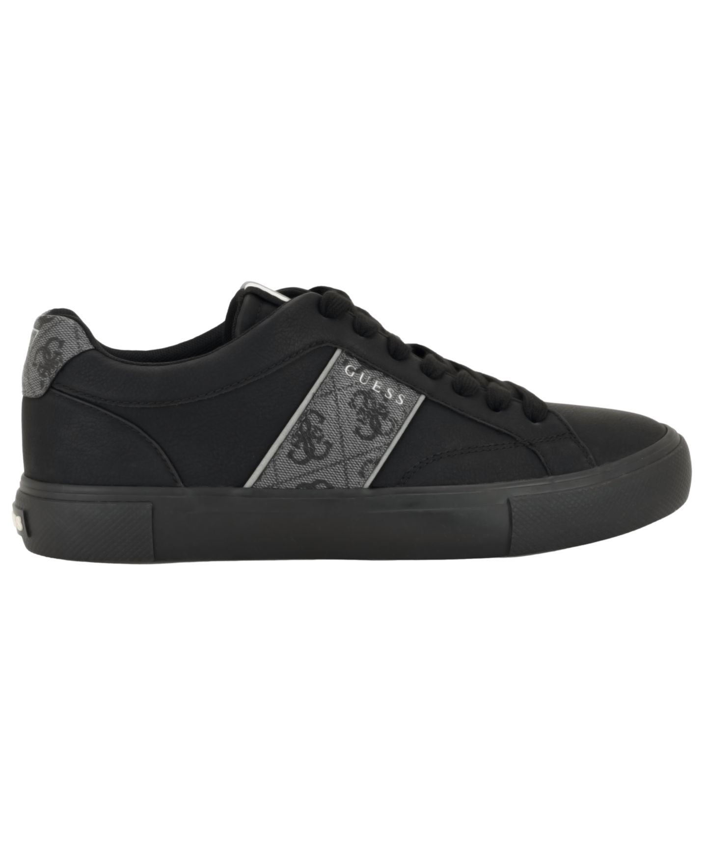 Мужские кроссовки GUESS Cribe Low-Top, цвет: Чёрный — фото 2