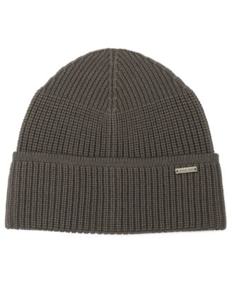 Men's Merino Wool Ribbed Beanie