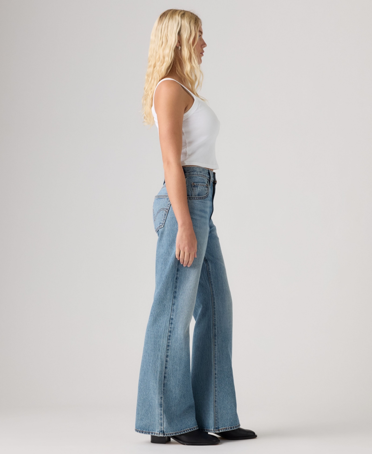Levi's Women's Cinch High-Waisted Flare Jeans