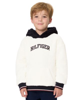 Toddler Boys' 2T-5T Sherpa Hooded Fleece Hoodie and Joggers, 2-Piece Set