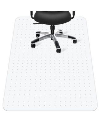 Heavy Duty Chair Mat Slip Resistant Under Desk Protector For Carpeted Floors