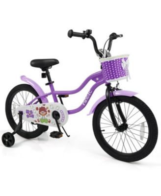 Magic 18" Kids' Bike with Training Wheels, 132 lbs Capacity, Ages 4-8