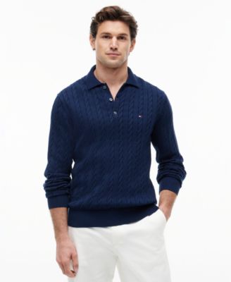 Men's Classic Cable-Knit Regular-Fit Sweater