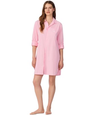 Women's Long-Sleeve Roll-Tab His Shirt Sleepshirt