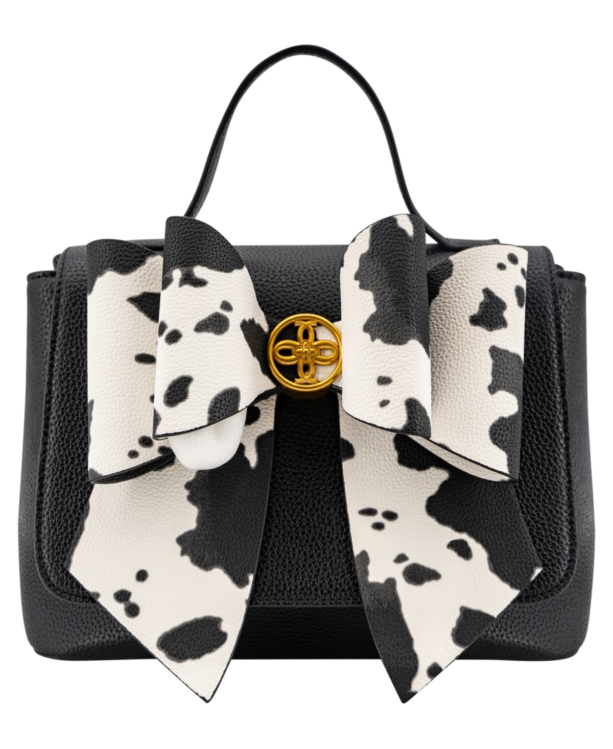 Like Dreams Saddle Bow Small Crossbody Handbag In Black