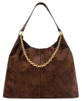 Sava Suede Large Tote Handbag