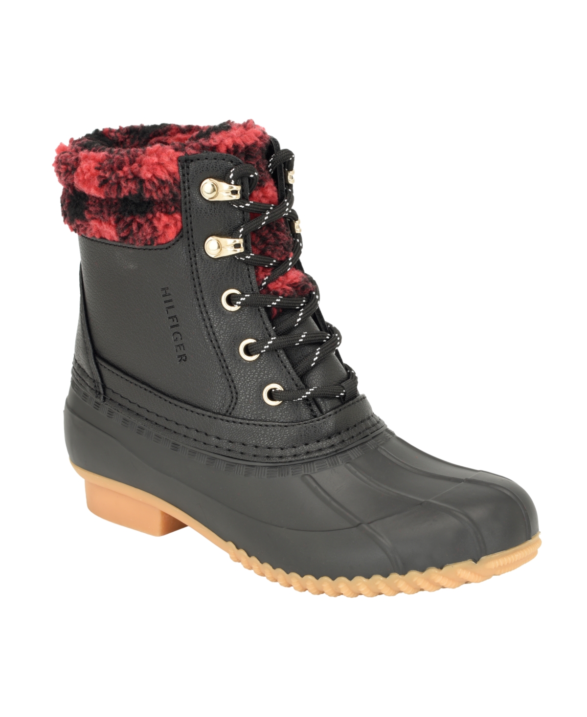 Tommy Hilfiger Women's Runoff Lace-Up Weather Booties