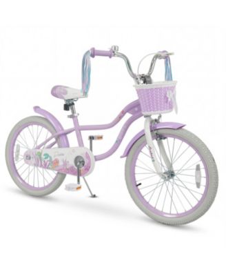 Ocean Princess 20 Inch Metal Coaster-Brake Kids Bike, 200 lbs Capacity, Ages 8 and Up