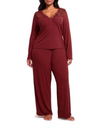 Plus Size Zahra Pajama Lounge Set