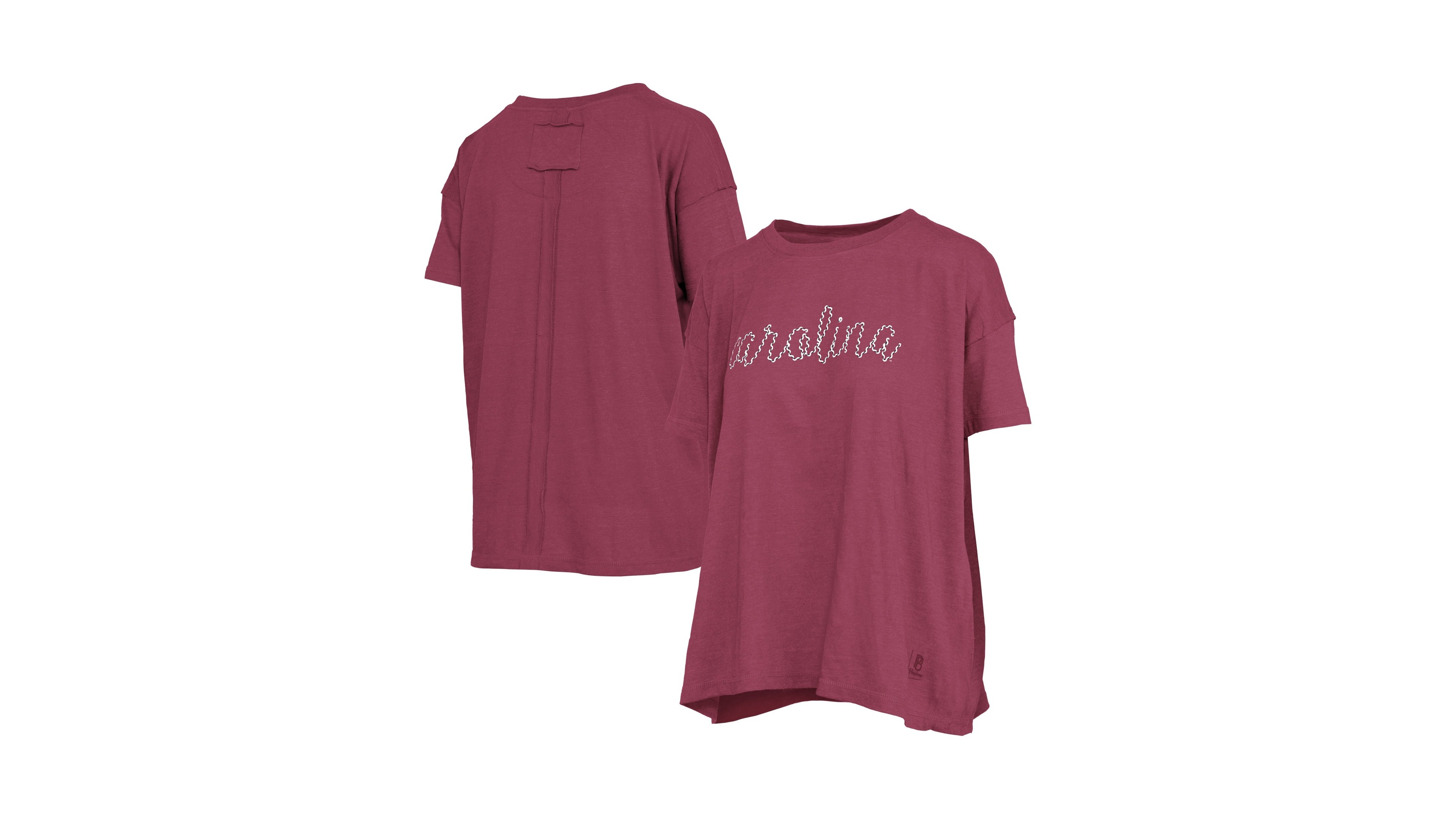 Pressbox Women's South Carolina Gamecocks Oversized Script-Wordmark T-Shirt