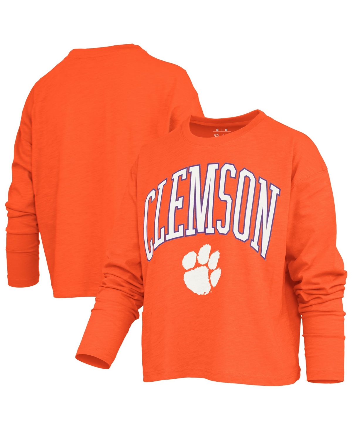 Pressbox Women's Motley Boxy Burnout Long-Sleeve T-Shirt