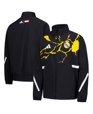 Boys' and Girls' Avengers Z.N.E. Real Madrid Full-Zip Hooded Mock Neck Jacket
