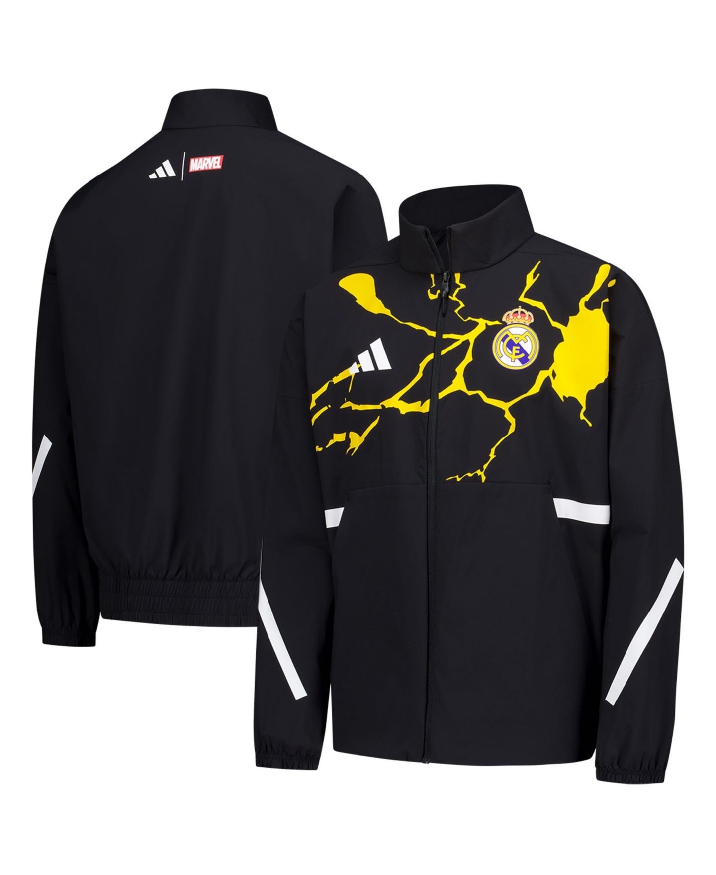 Детская куртка adidas Avengers Z.N.E. Real Madrid Full-Zip Hooded Mock Neck — фото 1