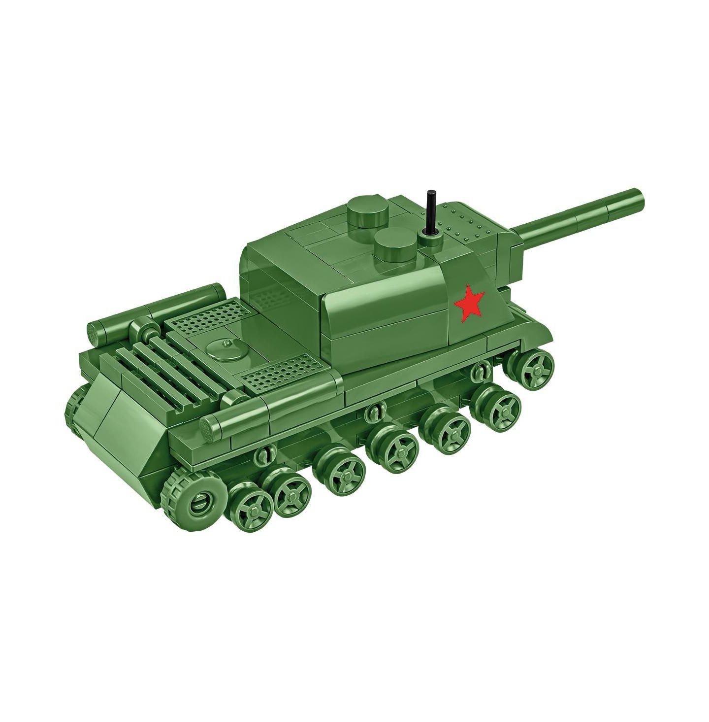 Детский конструктор COBI Historical Collection Wwii Isu 152 Heavy Armored Support 135-Piece Building Set, Ages 6+ — фото 5