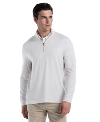 Men's Textured Geo Golf Quarter-Zip Pullover