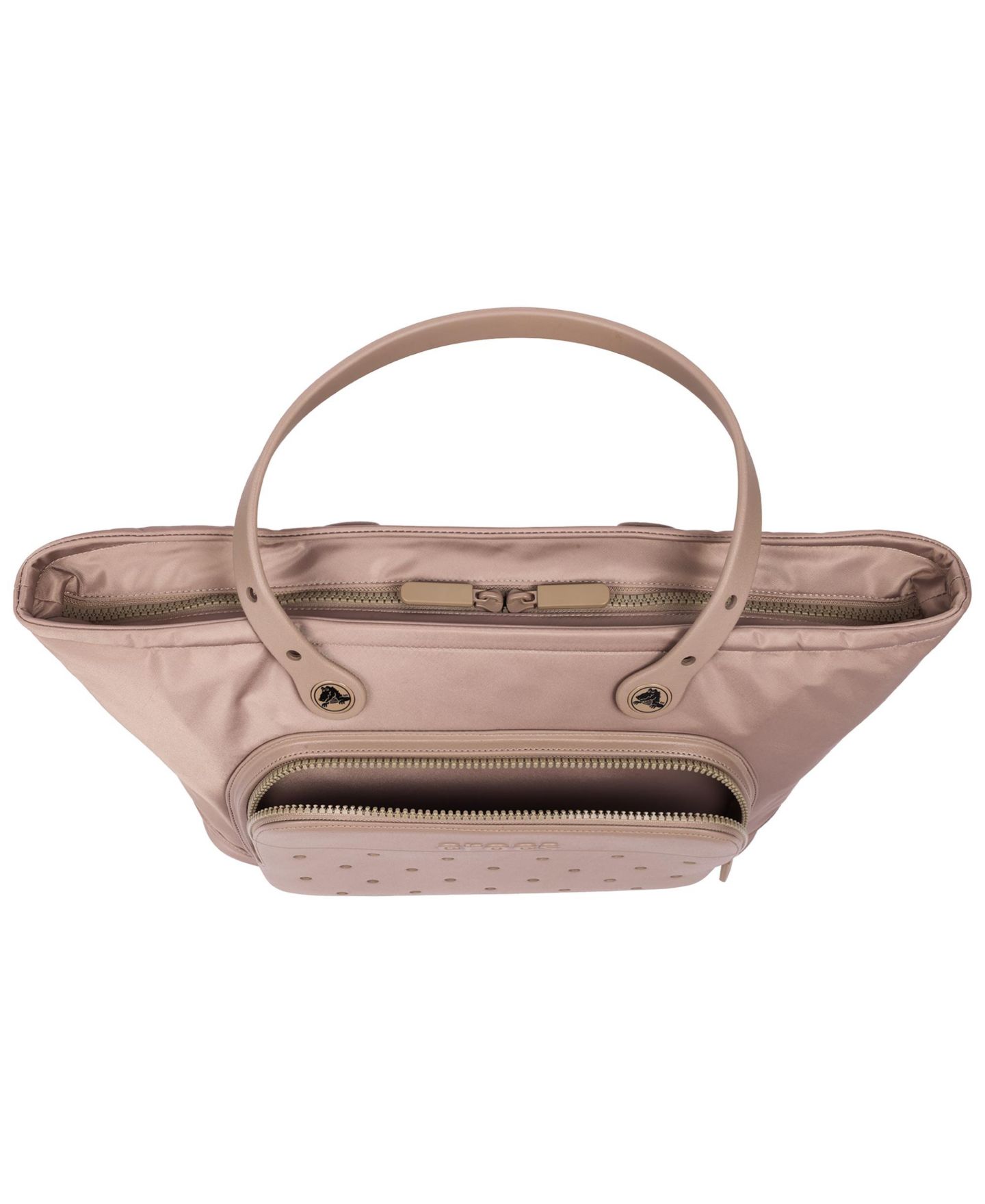 Женская сумка Crocs Tote with Pockets, цвет: Латте — фото 7