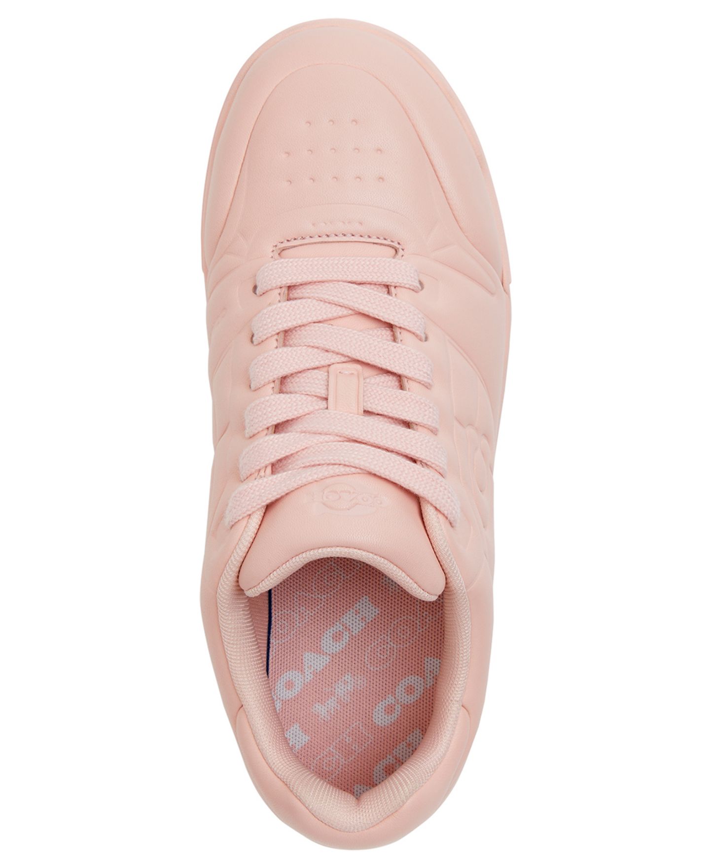 Женские кроссовки COACH Pillow Soho Lace-Up, цвет: Розовый — фото 4
