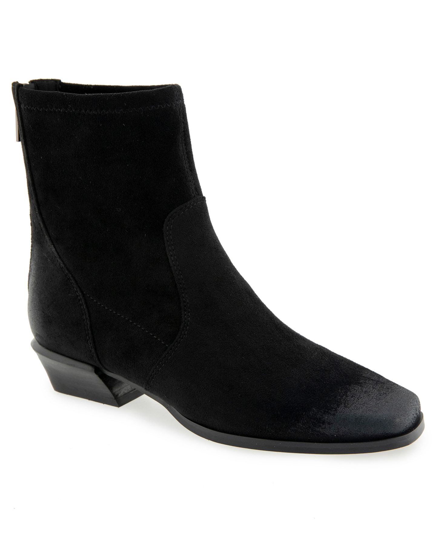 Женские ботинки Kenneth Cole New York Sheri Square Toe Ankle Booties, цвет: Чёрный — фото 1