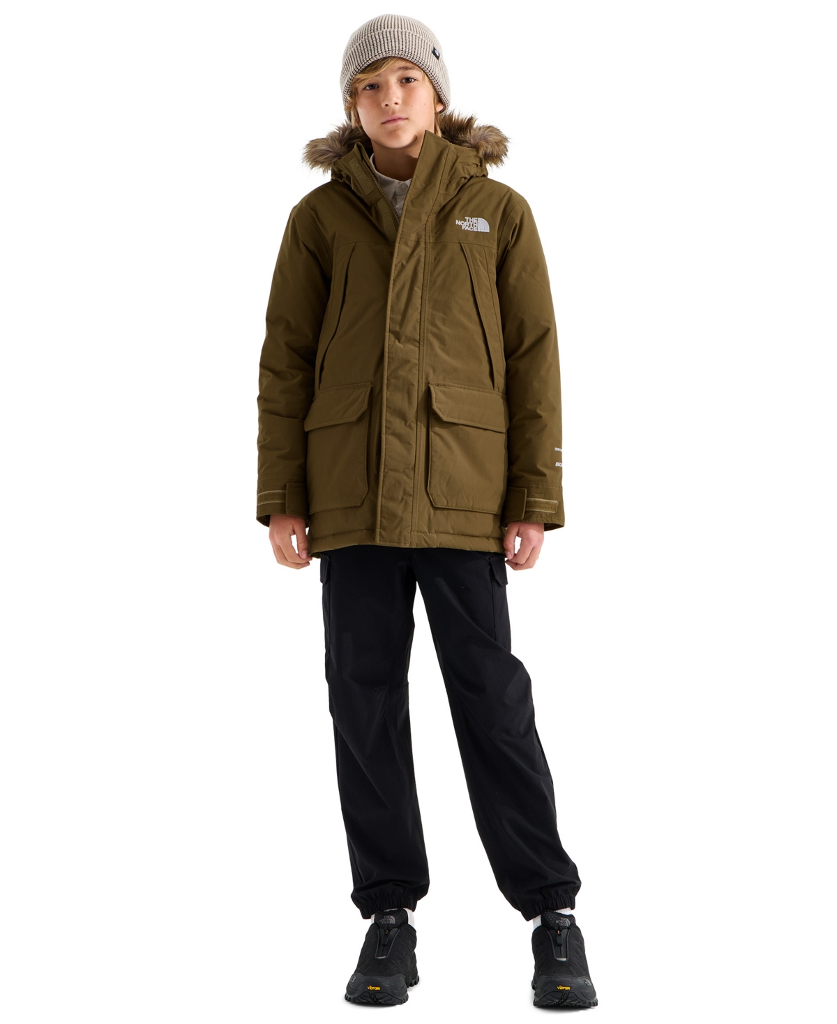 The North Face Boys' 8-20 McMurdo Waterproof Down-Insulated Hooded Parka