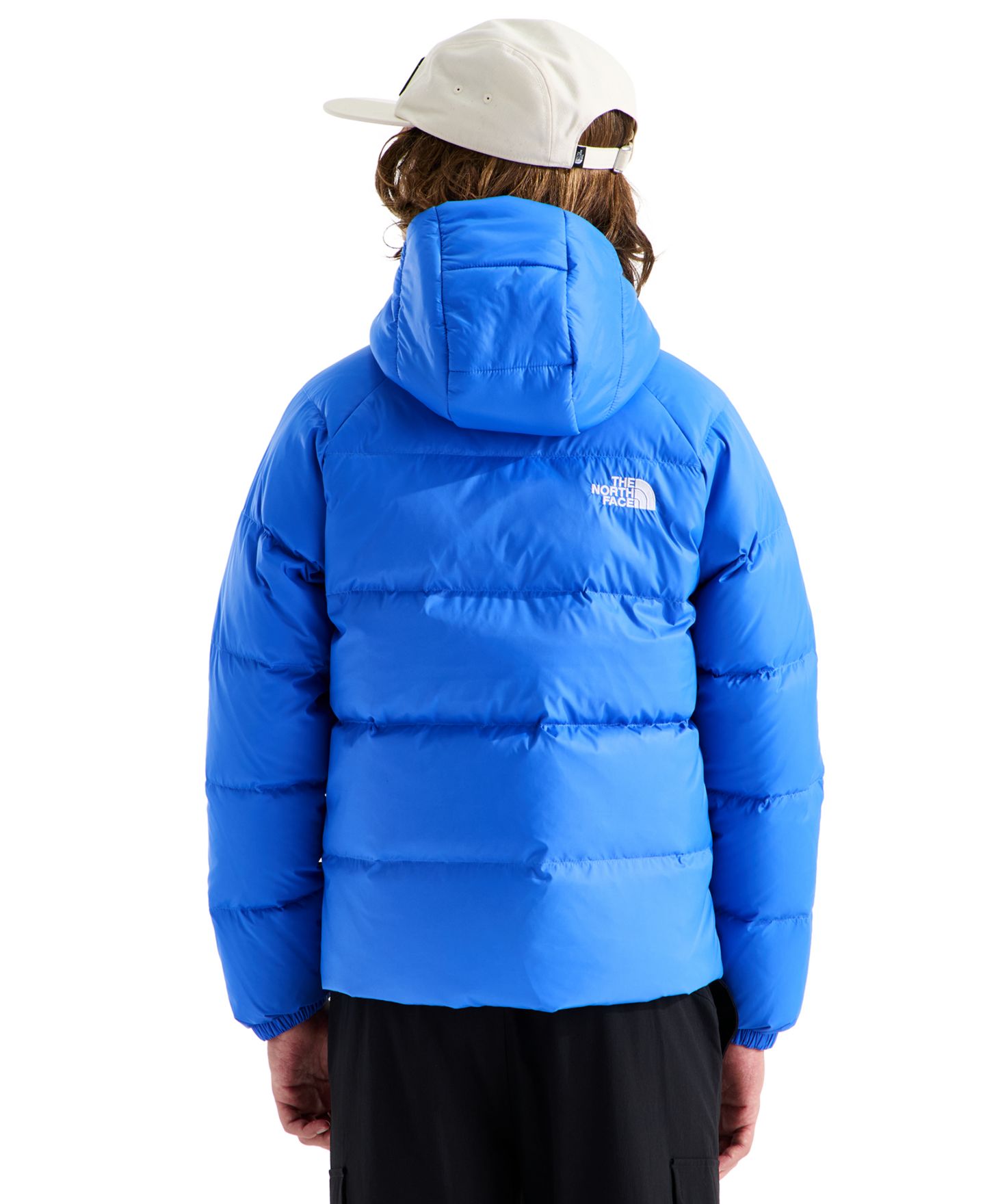 Куртка The North Face Hydrenalite Down Hooded Jacket для мальчиков, цвет: Синий — фото 5
