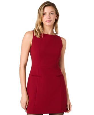Women's Whisper Boatneck Mini Dress