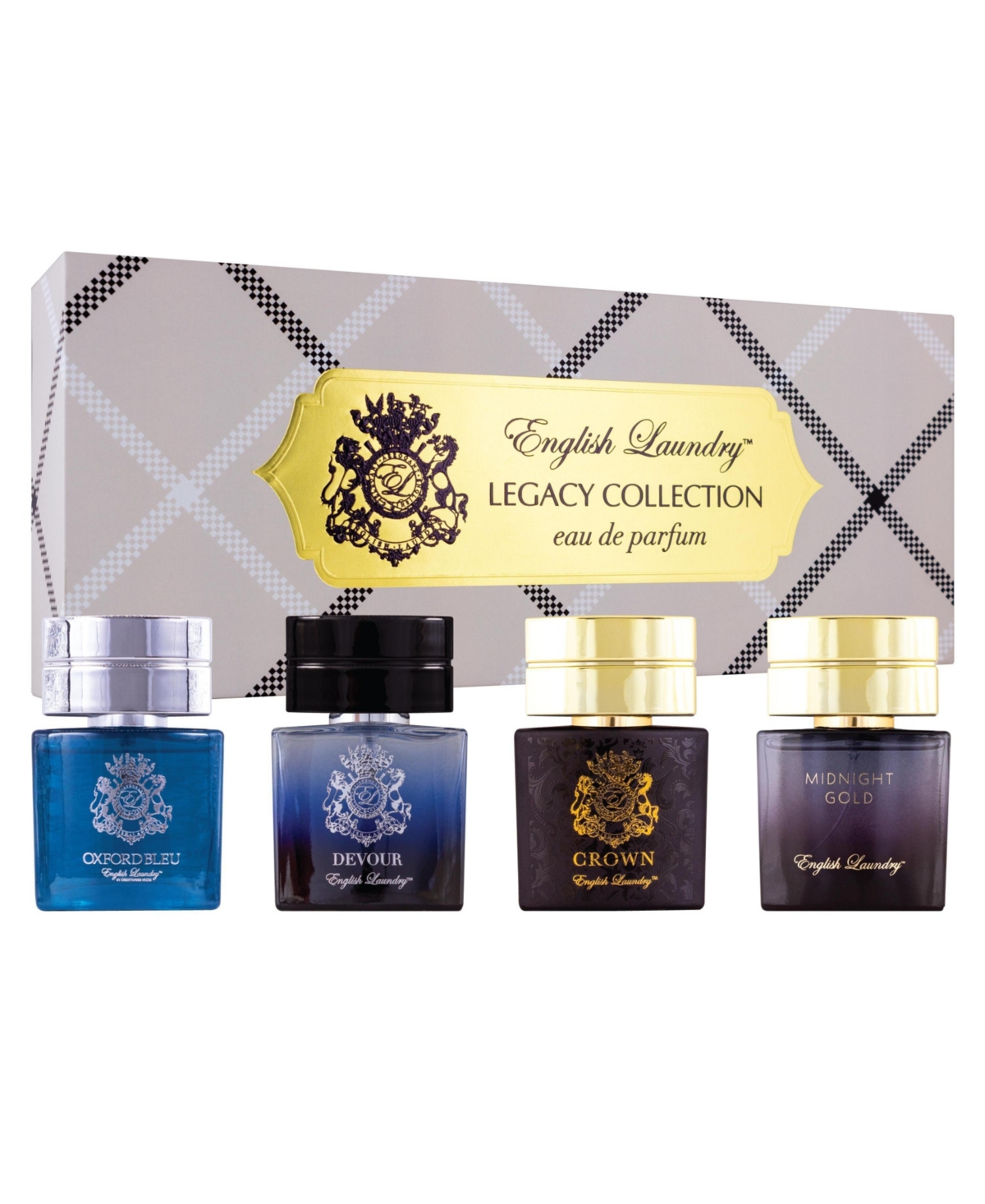 English Laundry Men's 4 Piece Legacy Eau de Parfum Discovery Set