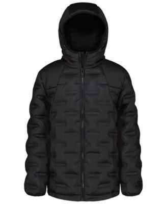 Boys' 4-20 Bonded Quilt Hooded Puffer Jacket