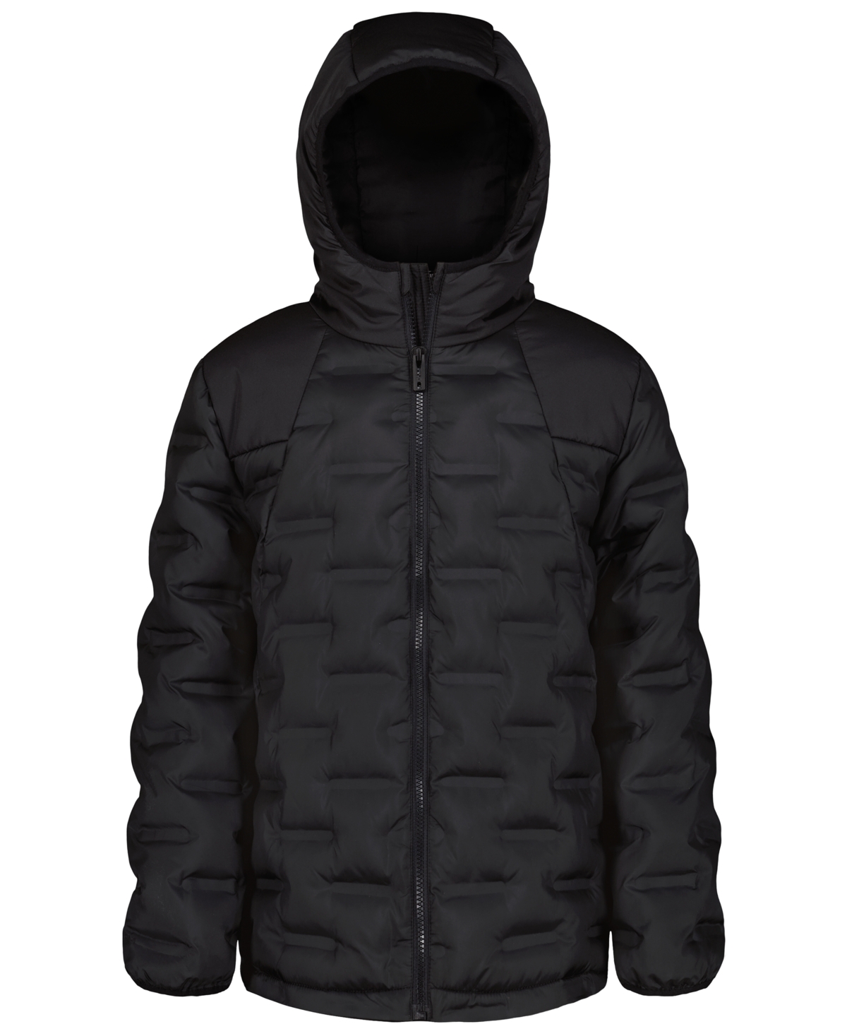 Under Armour Boys' 4-20 Bonded Quilt Hooded Puffer Jacket