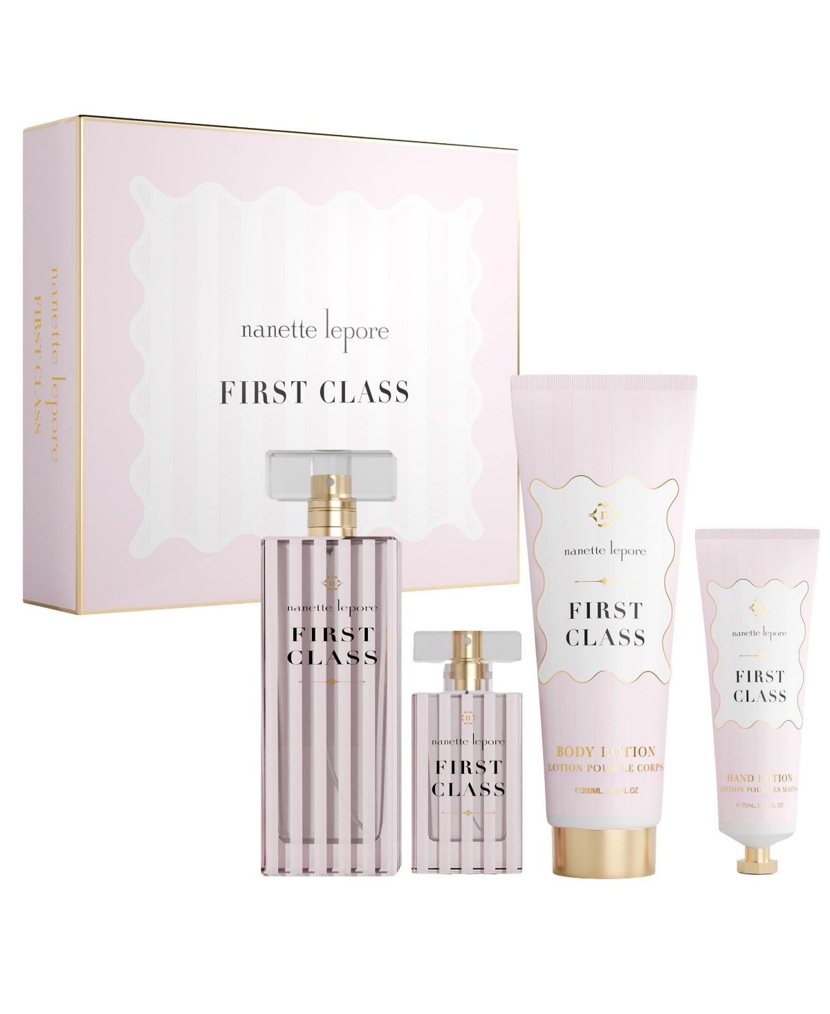 Nanette Lepore 4 Piece First Class Eau de Parfum Gift Set