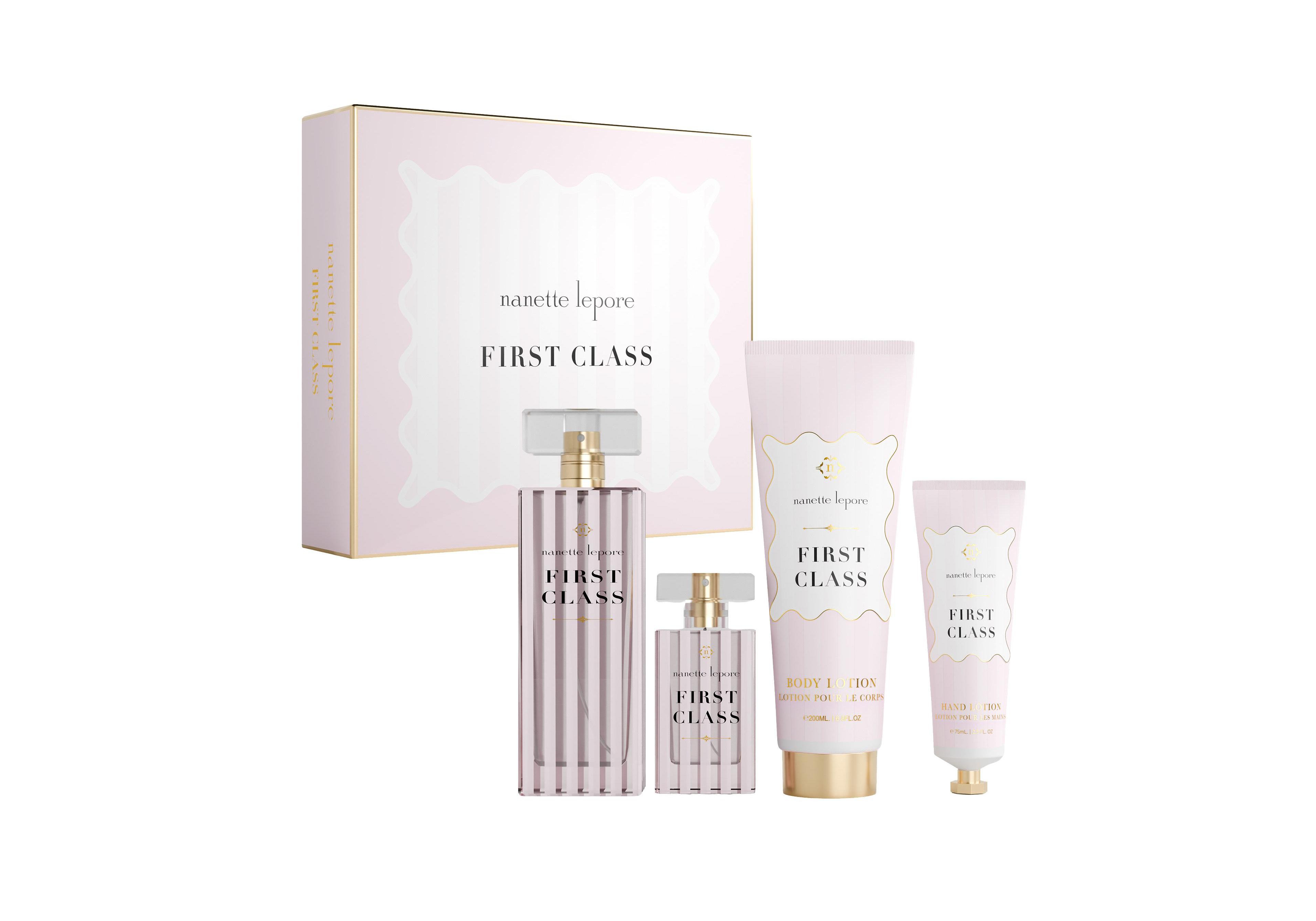 Nanette Lepore 4 Piece First Class Eau de Parfum Gift Set