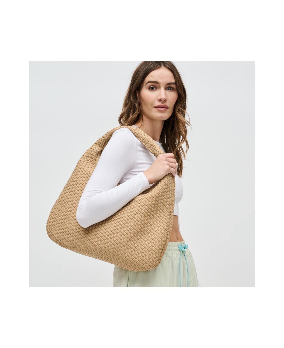 Sol and Selene Women's Dare to Dream - Large Woven Neoprene Hobo Bags