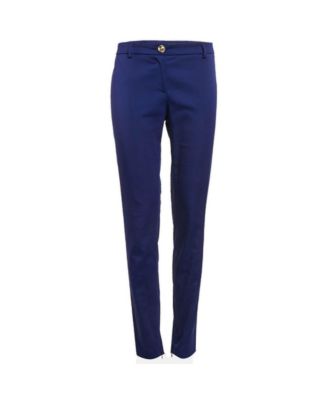 Women's Skinny Mid-Rise Cotton-Blend Pants