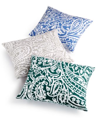 Charter Club - Damask Designs Paisley 14" x 18" Decorative Pillow