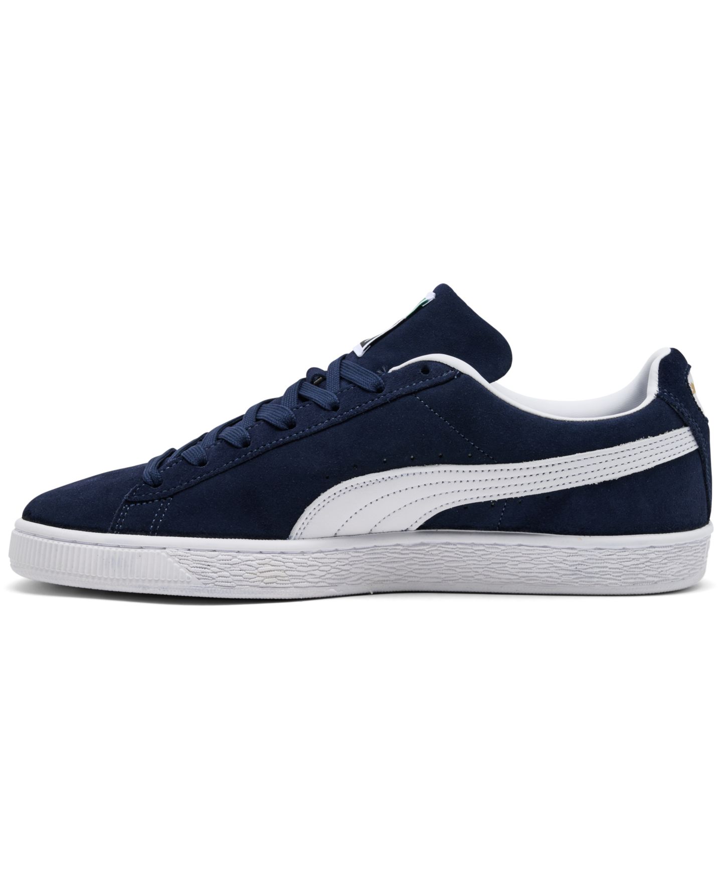 Мужские кроссовки Puma Suede Classic Retro Low-Top, цвет: Синий / Белый — фото 3