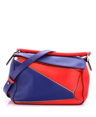 Small Puzzle Bag Leather