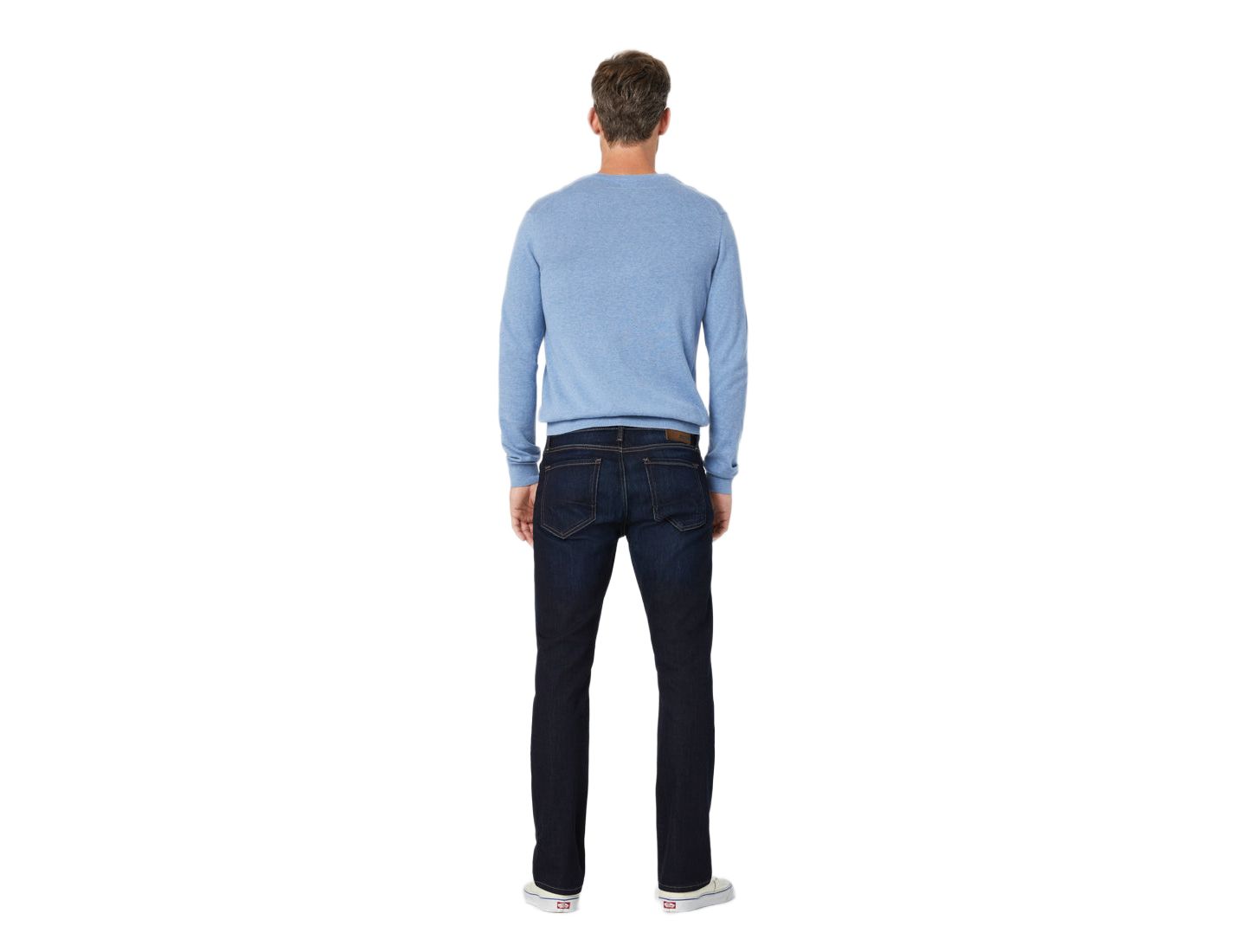 Мужские джинсы Mavi Jeans Zach Straight-Leg Regular Rise, цвет: Rinse Brushed Williamsburg — фото 4
