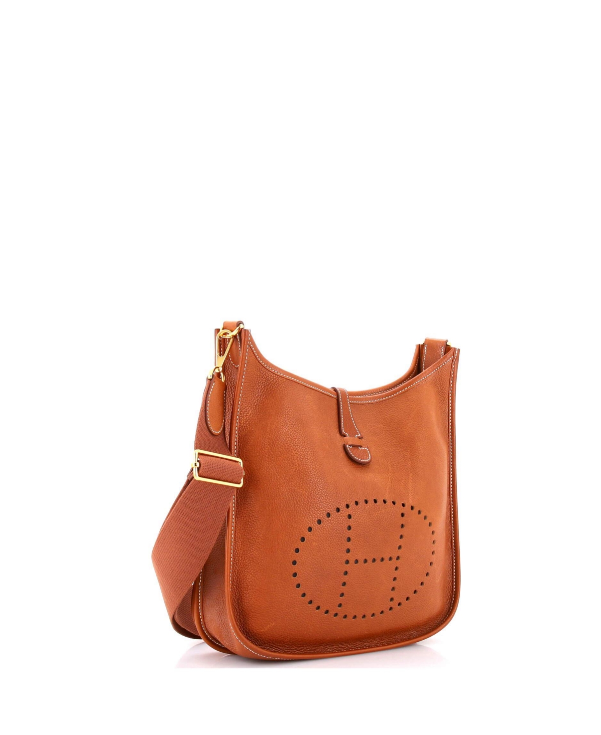 Pre-Owned Hermes Pm Evelyne Bag Gen Iii Barenia Faubourg