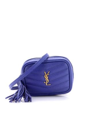 Baby Lou Camera Bag Matelasse Chevron Leather