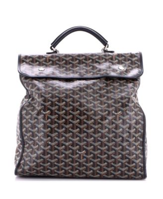 Saint Leger Briefcase Backpack Coated Canvas