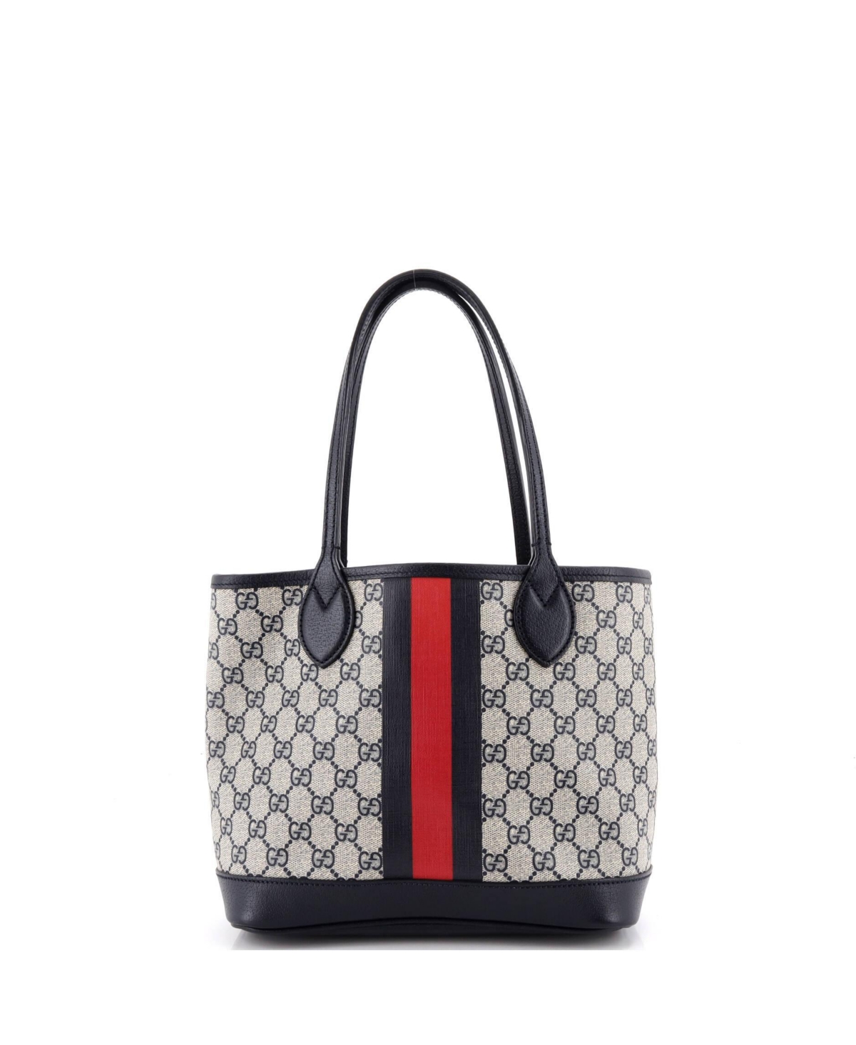 Pre-Owned Gucci Small Ophidia Open Shopping Tote Gg Coated Canvas