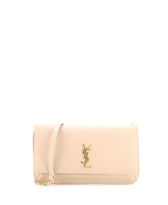 Classic Monogram Phone Holder Shoulder Bag Leather