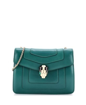Small Serpenti Forever Square Shoulder Bag Leather